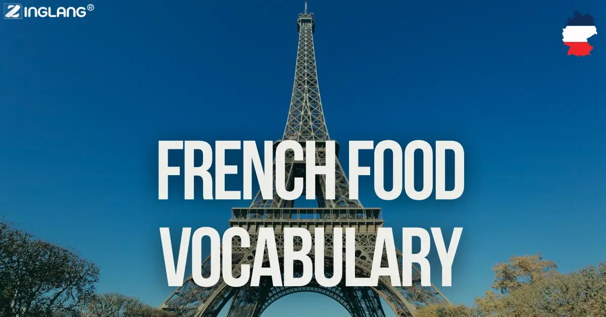 French Food Vocabulary